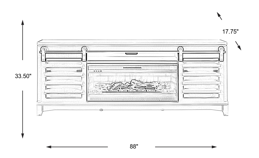 Dimension Image. Please refer to the Dimension Tab on this page for dimension details.