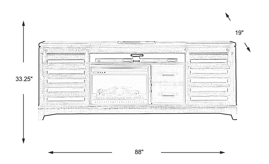 Dimension Image. Please refer to the Dimension Tab on this page for dimension details.