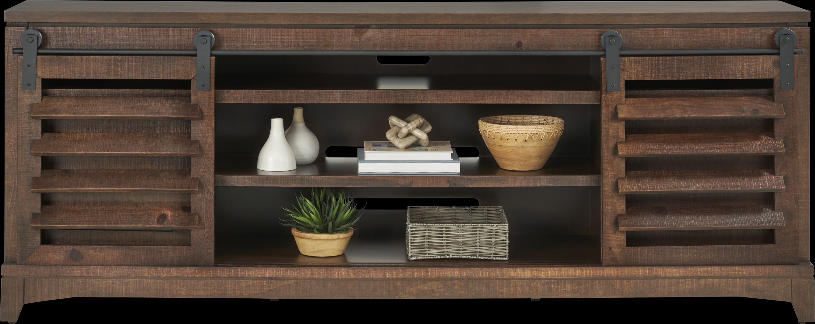 Canoe Creek II Tobacco 88 in. Console - Thumbnail - Image 2