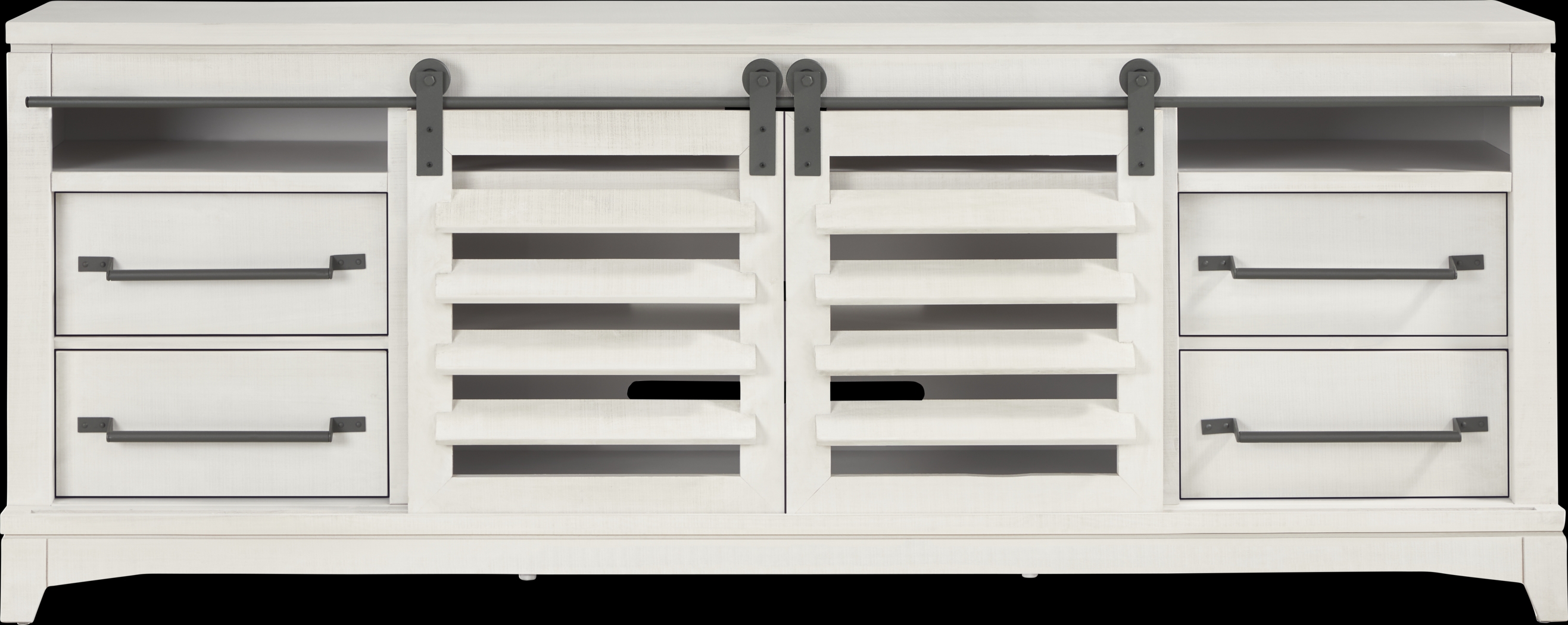 Canoe Creek II White 88 in. Console - Thumbnail - Image 3