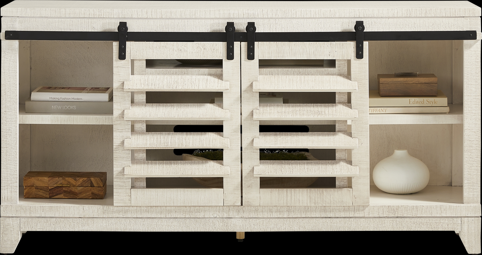 Canoe Creek White 66 in. Console - Thumbnail - Image 2