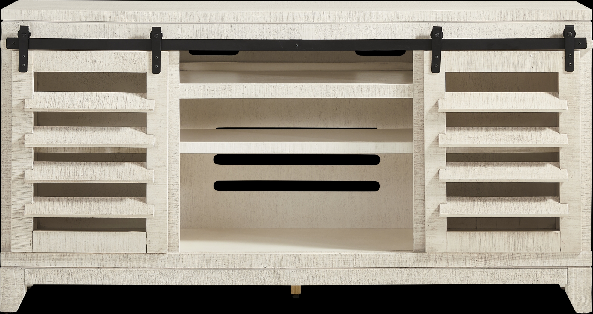 Canoe Creek White 66 in. Console - Thumbnail - Image 1