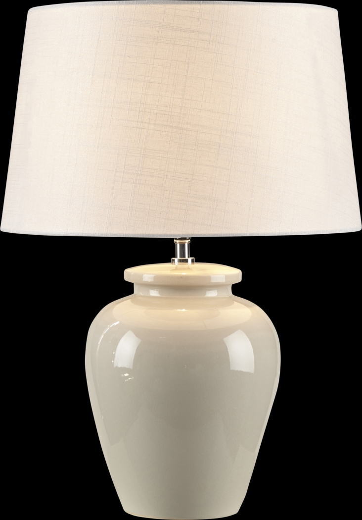 Canosa Island Cream Lamp - Thumbnail - Image 3