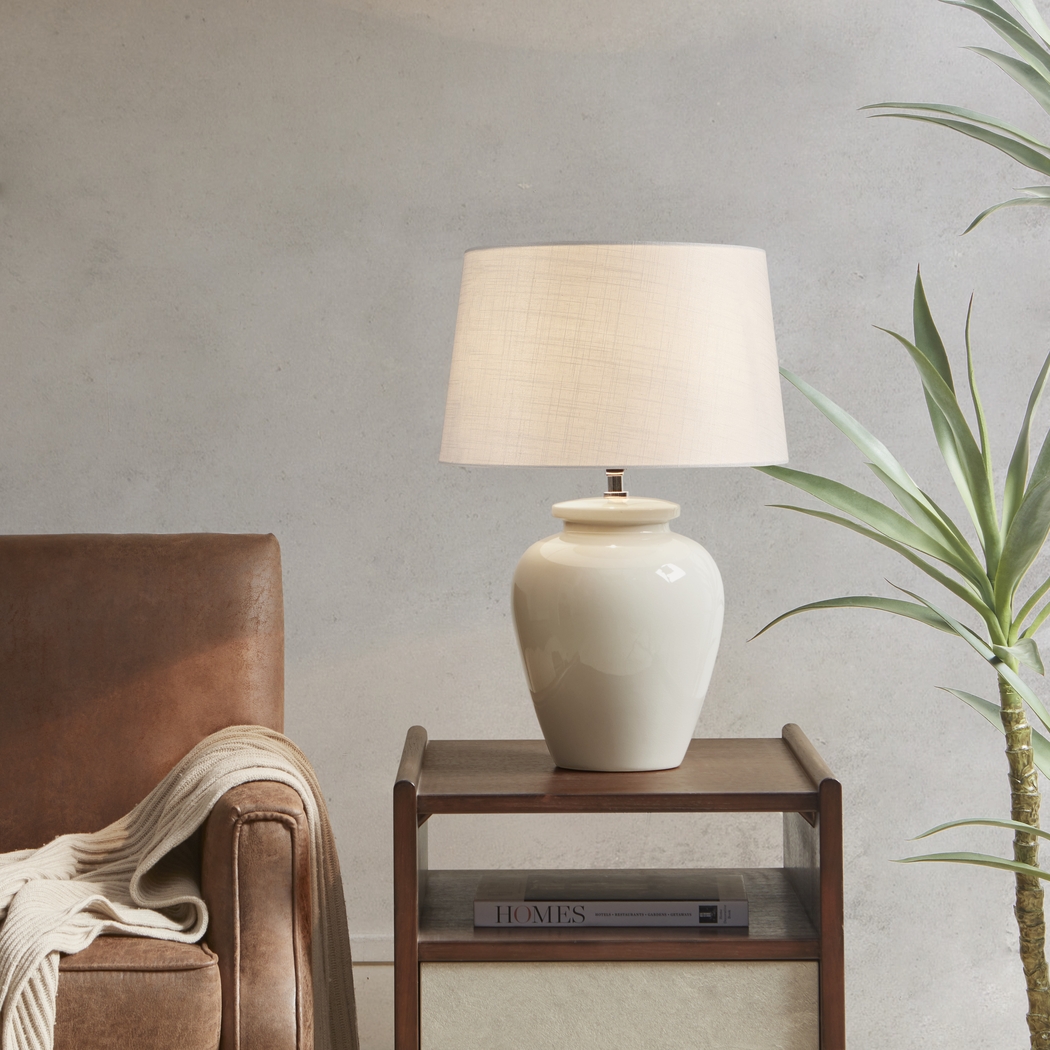 Canosa Island Cream Lamp - Thumbnail - Image 7