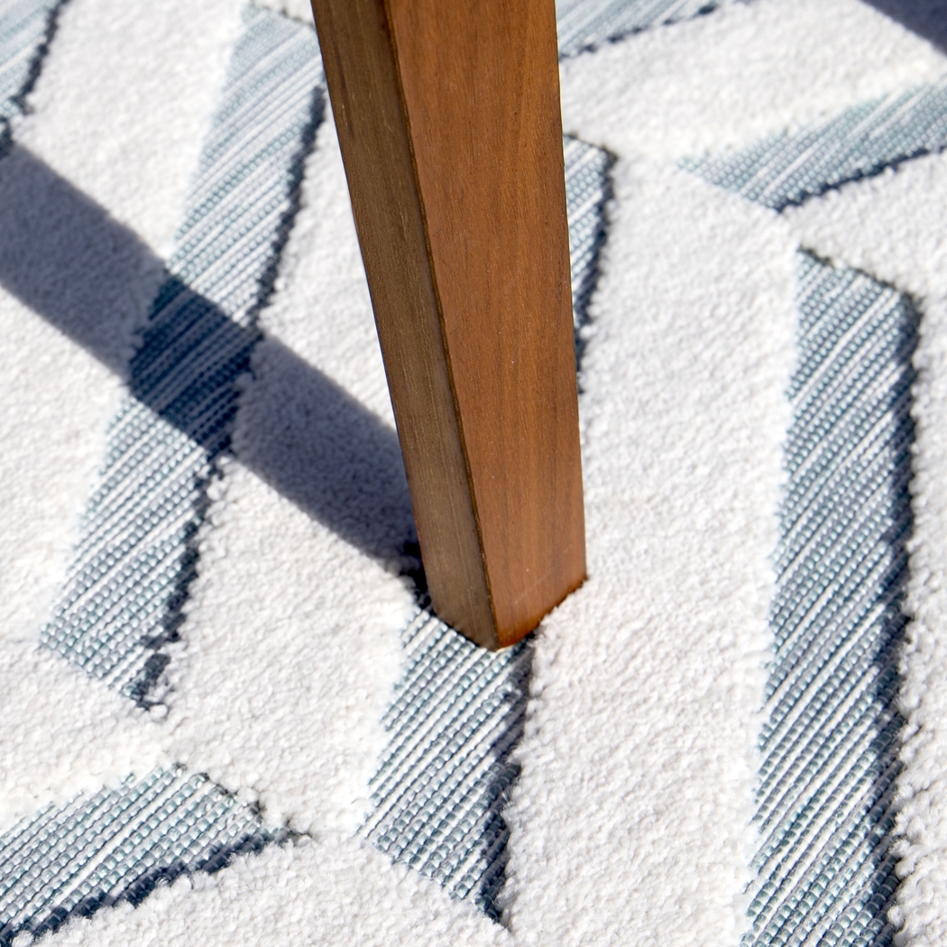 Cansbud White 7'9 x 10'10 Rug - Thumbnail - Image 2