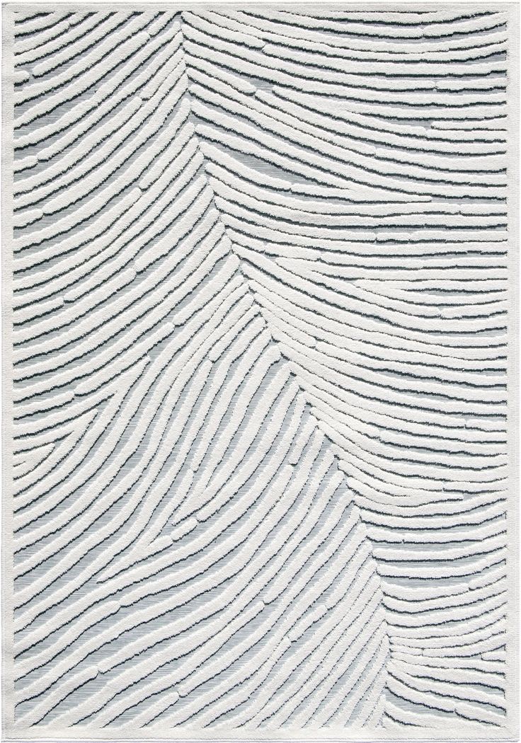 Cansbud White 7'9 x 10'10 Rug - Thumbnail - Image 1