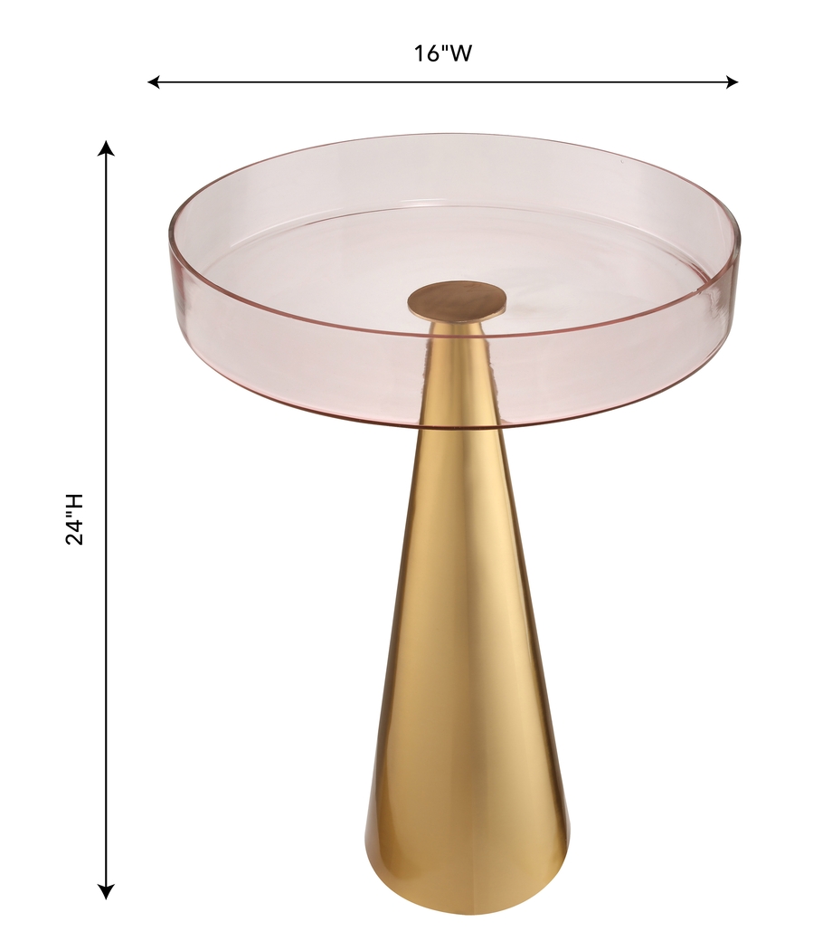 Cansler Gold Large Accent Table - Thumbnail - Image 5