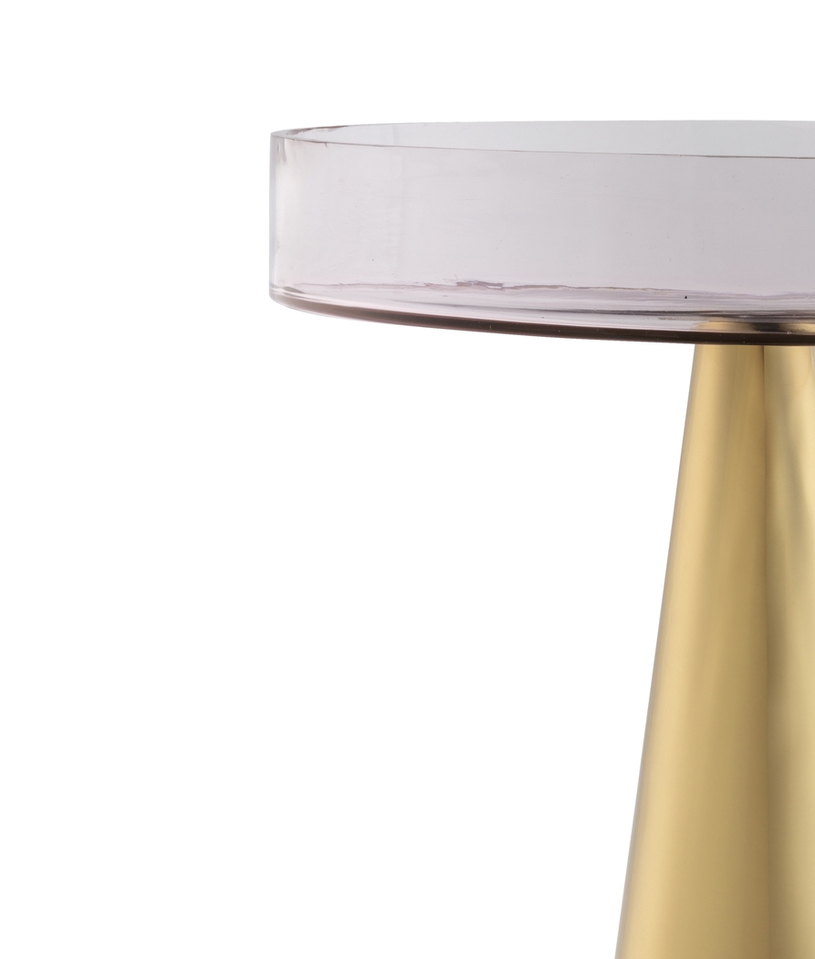 Cansler Gold Small Accent Table - Thumbnail - Image 3