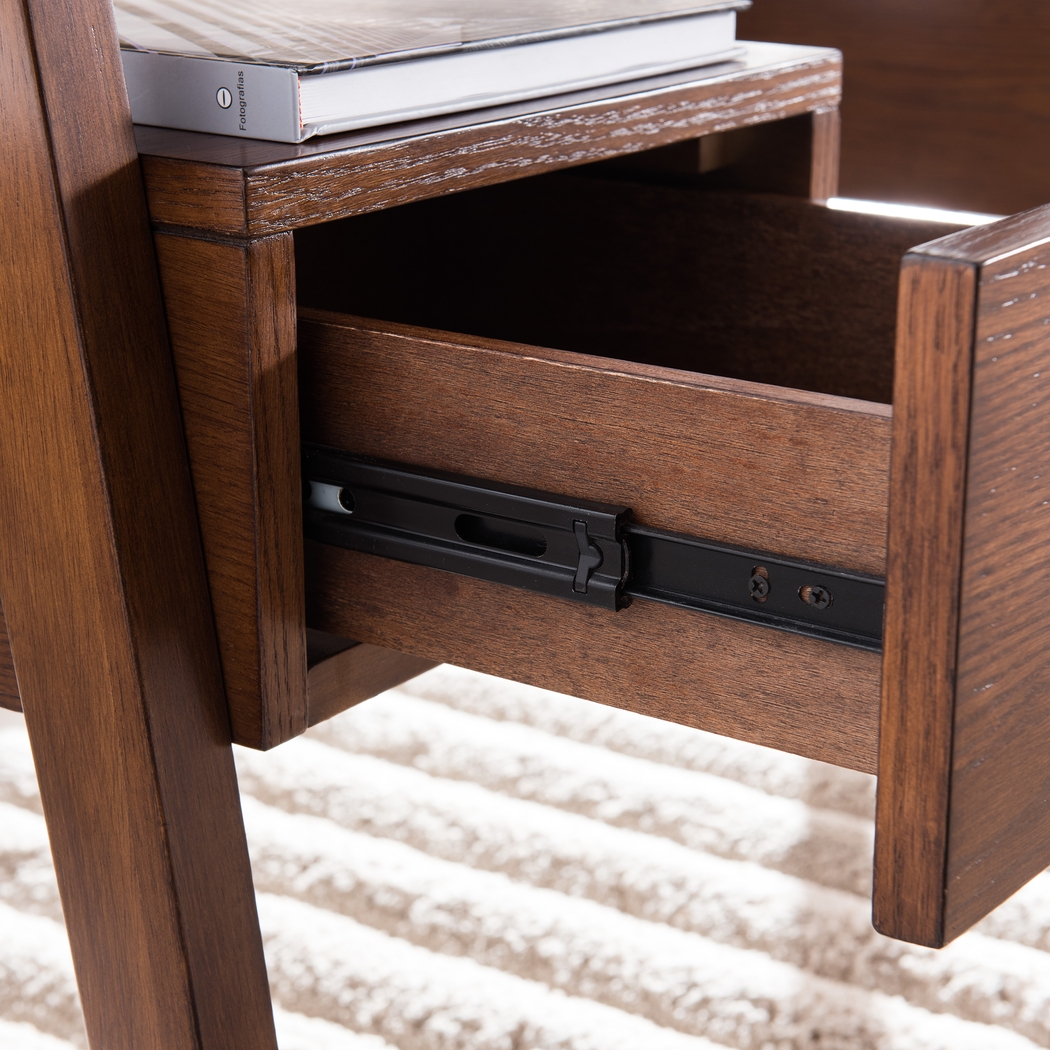 Canterberry Brown Desk - Thumbnail - Image 3