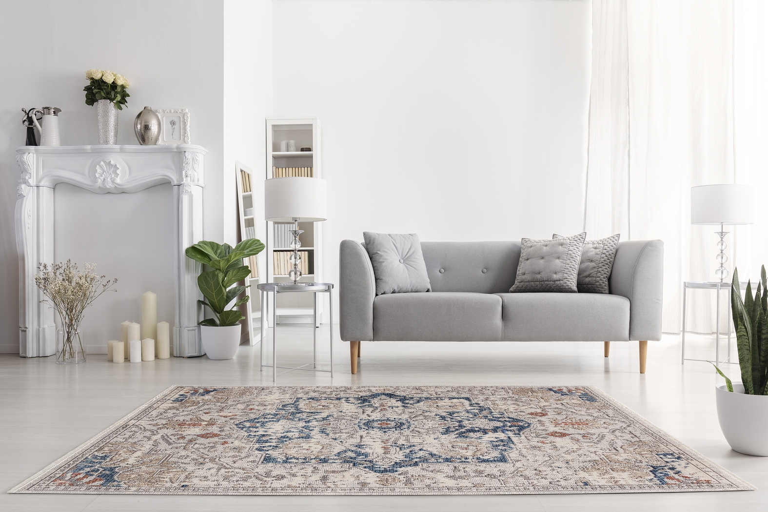 Canterris Ivory 7'10 x 10' Rug - Thumbnail - Image 3