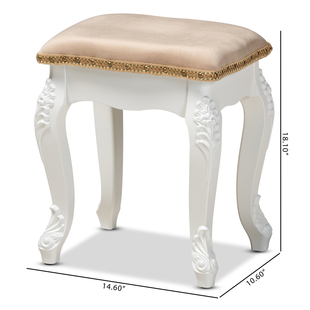 Canterwood Way Beige Ottoman - Thumbnail - Image 8