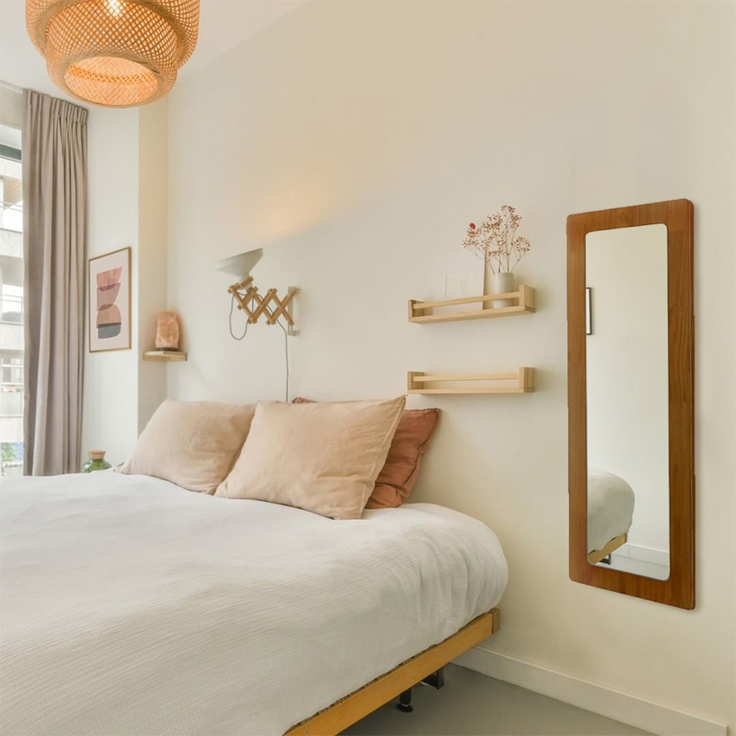 Canthia Brown Wall Mirror - Thumbnail - Image 2