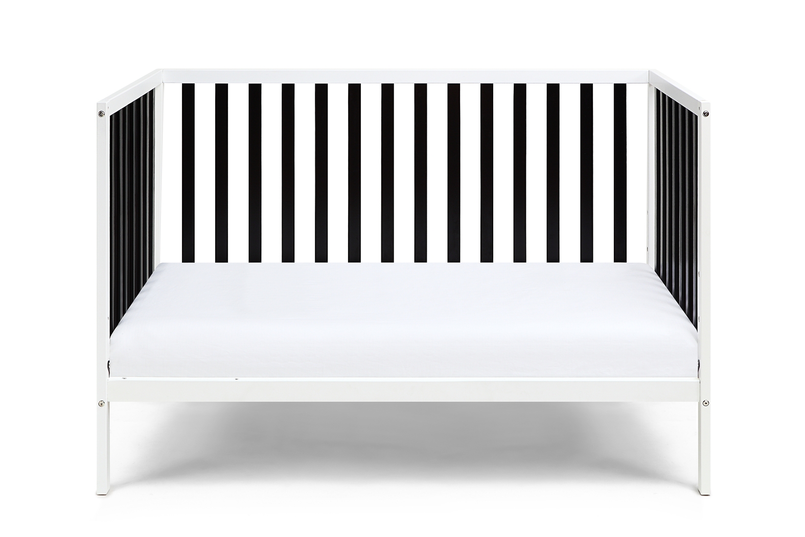 Kids Canticle Black/White Crib - Thumbnail - Image 4