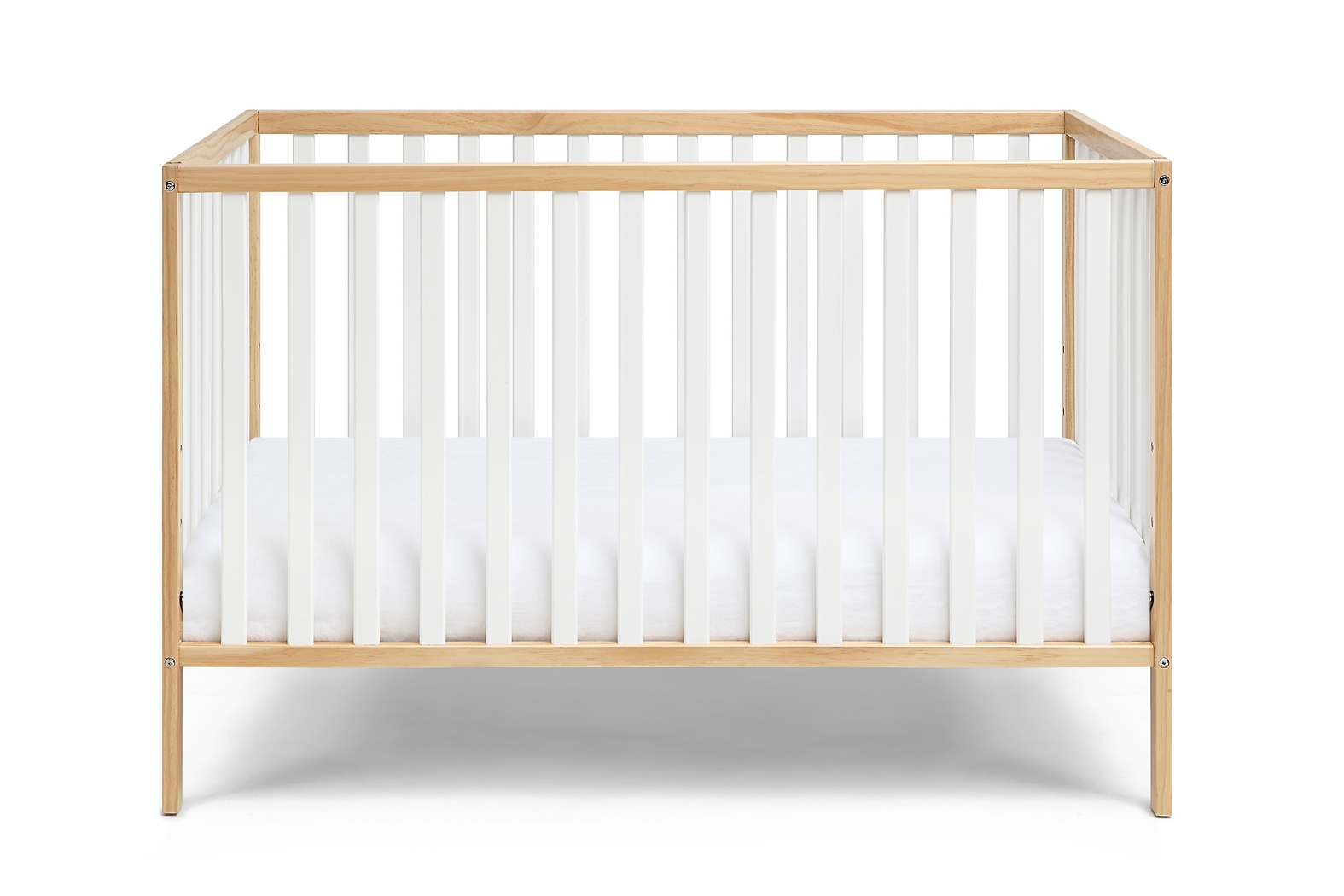 Kids Canticle Natural/White Crib - Thumbnail - Image 2