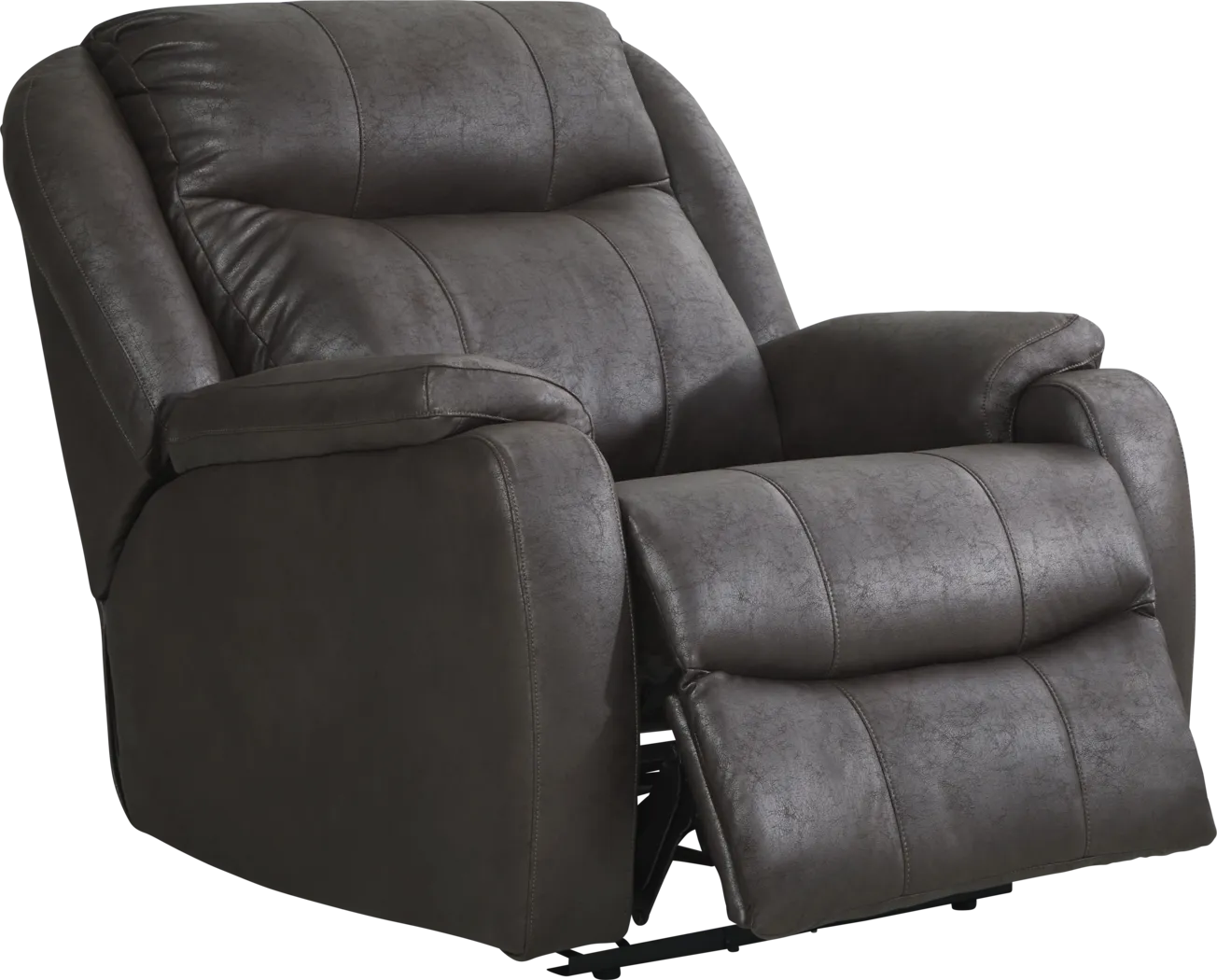 Canton Hills Chocolate Triple Power Recliner - Thumbnail - Image 2