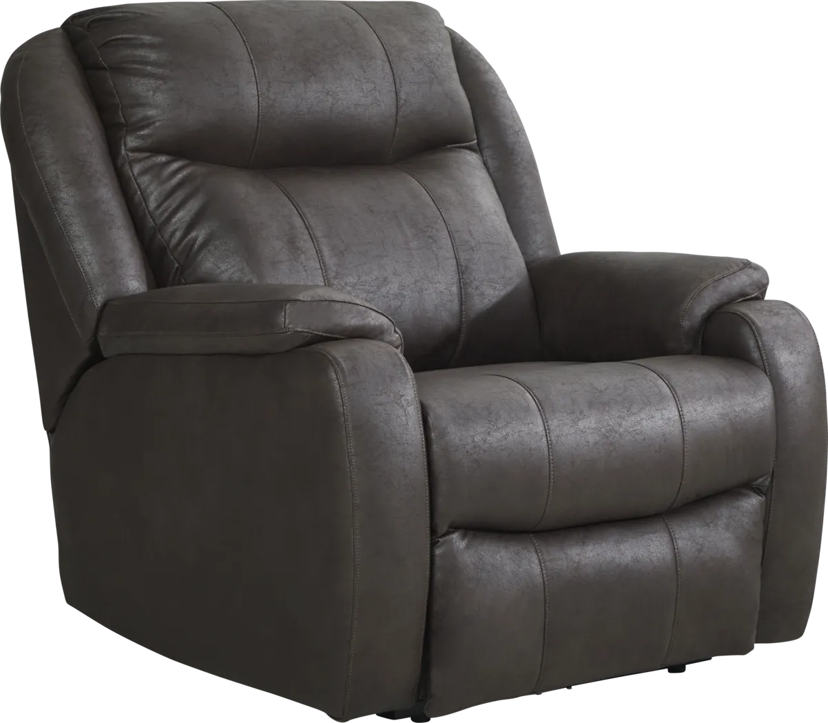 Canton Hills Chocolate Triple Power Recliner - Thumbnail - Image 1