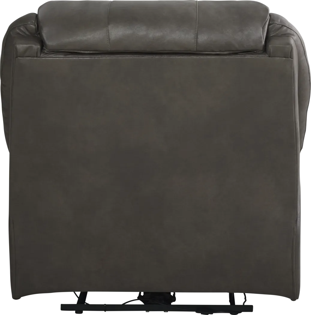 Canton Hills Graphite Triple Power Recliner - Image 5