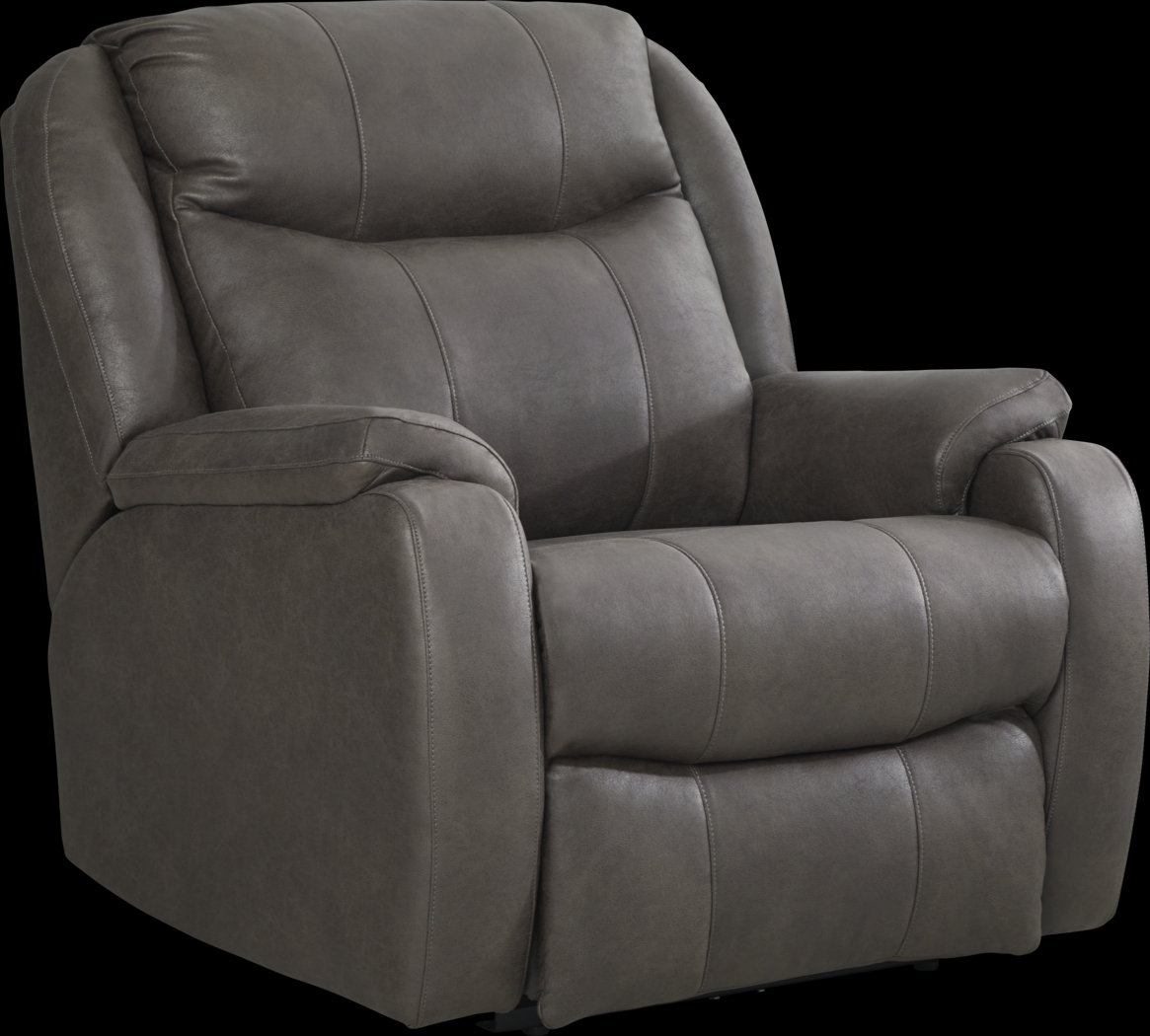 Canton Hills Graphite Triple Power Recliner - Thumbnail - Image 1