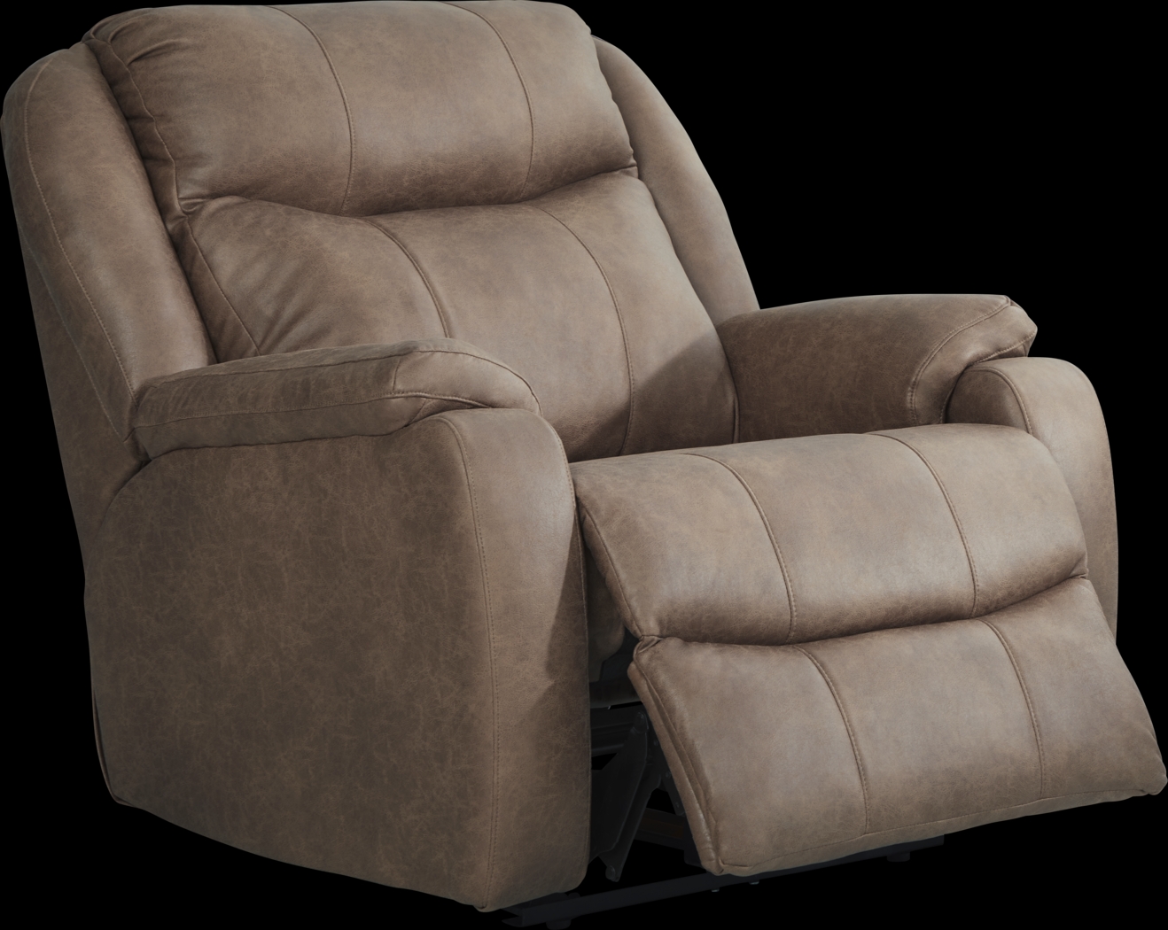 Canton Hills Mocha Triple Power Recliner - Thumbnail - Image 2