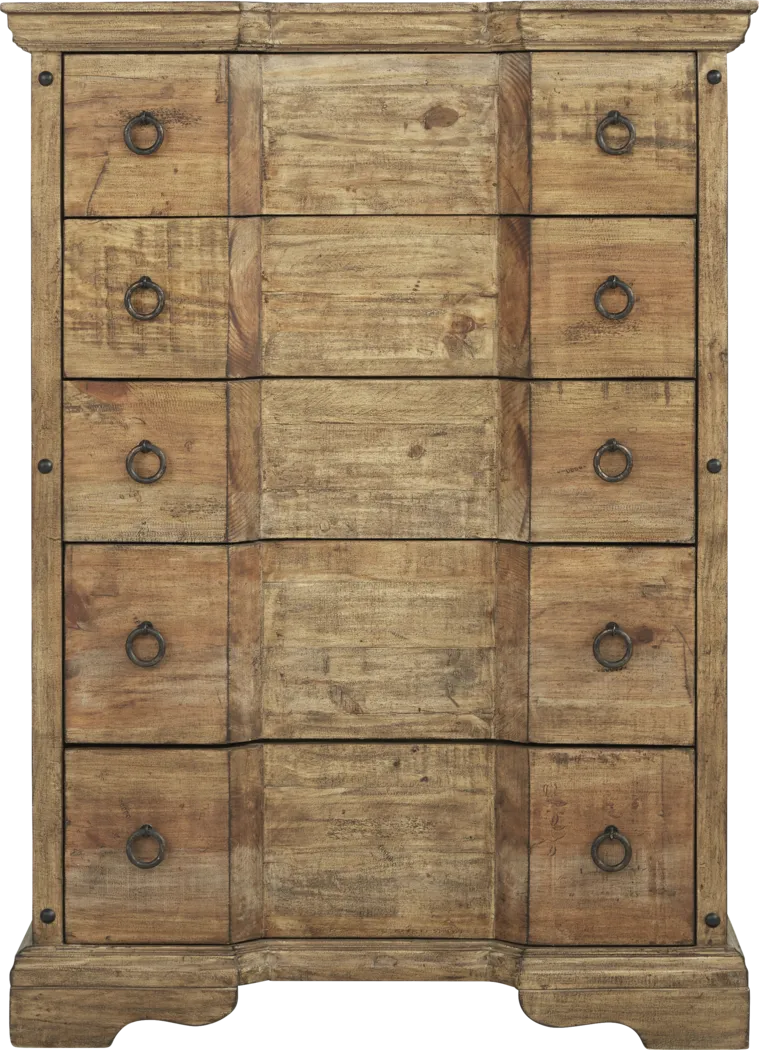 Canyon City Camel 8 Pc King Upholstered Bedroom - Thumbnail - Image 8