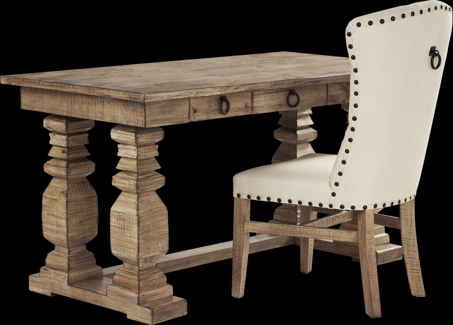 Canyon City Natural Writing Desk and Chair - Thumbnail - Image 2