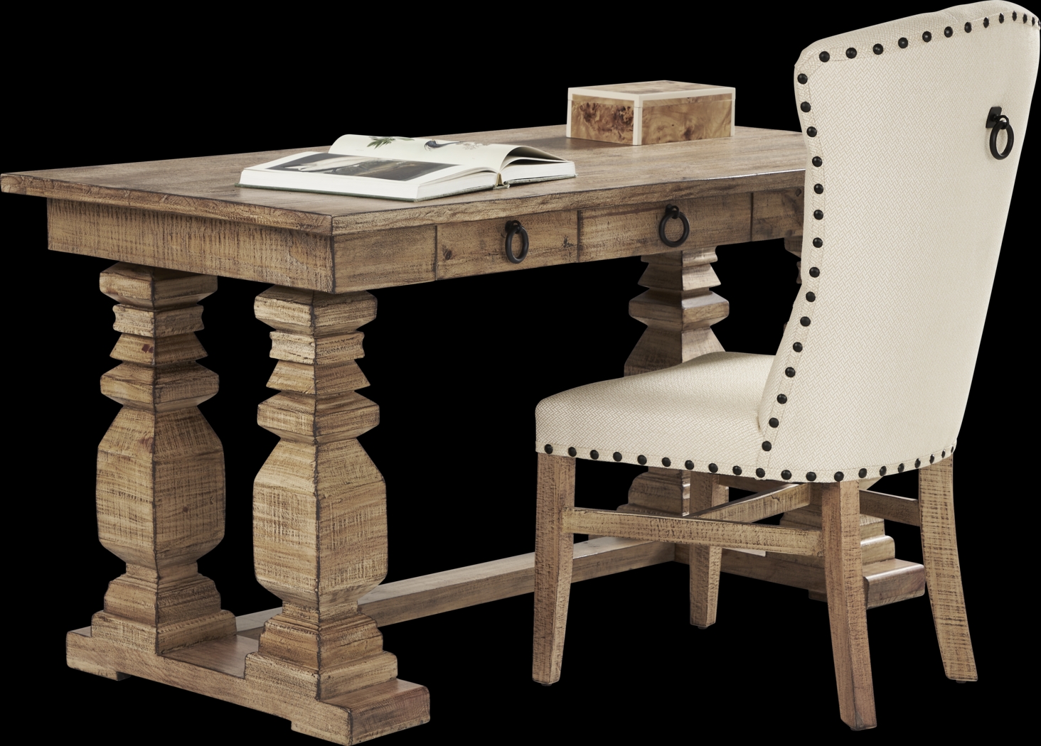 Canyon City Natural Writing Desk and Chair - Thumbnail - Image 3