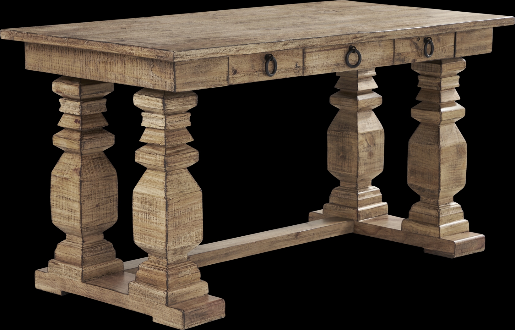 Canyon City Natural Writing Desk - Thumbnail - Image 2