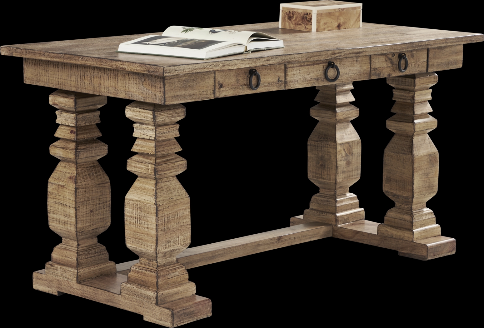 Canyon City Natural Writing Desk - Thumbnail - Image 3