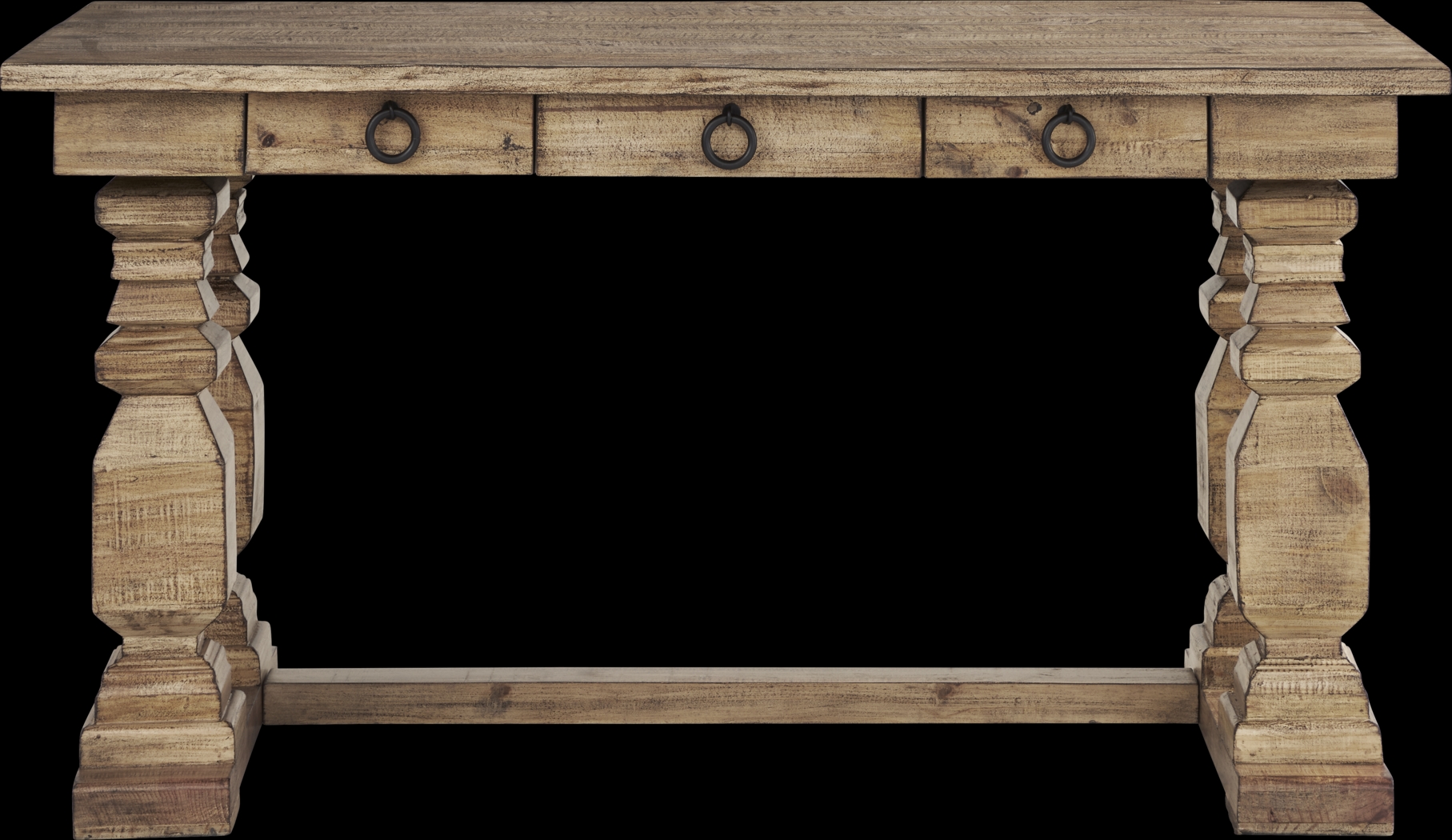 Canyon City Natural Writing Desk - Thumbnail - Image 1