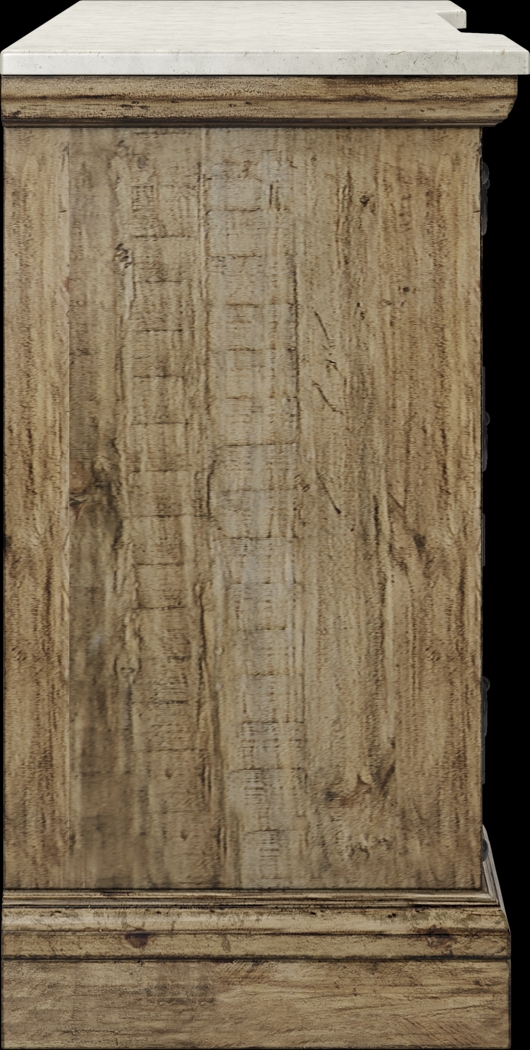 Canyon City Tan Buffet with Stone Top - Thumbnail - Image 3