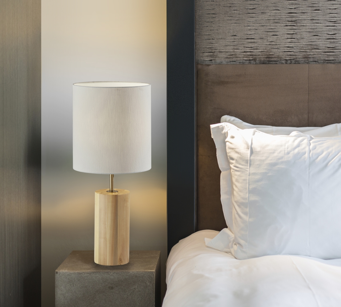 Canyon Cove Oak Lamp - Thumbnail - Image 4