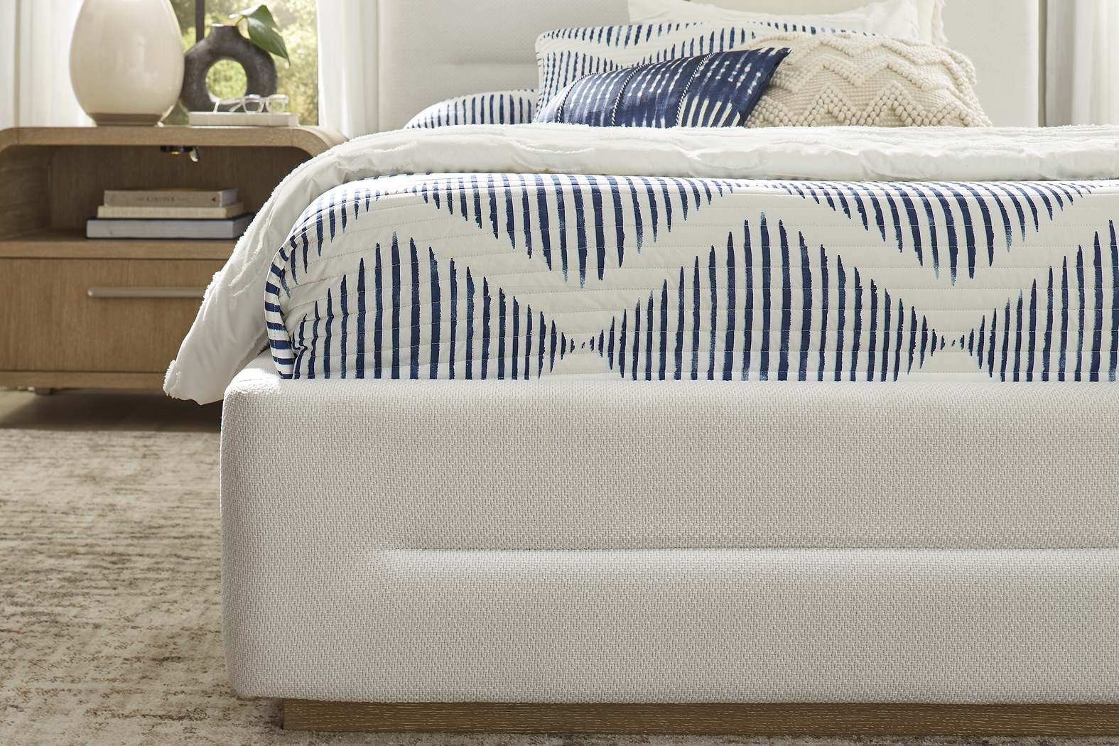 Canyon Sandstone 7 Pc King Upholstered Bedroom - Thumbnail - Image 5