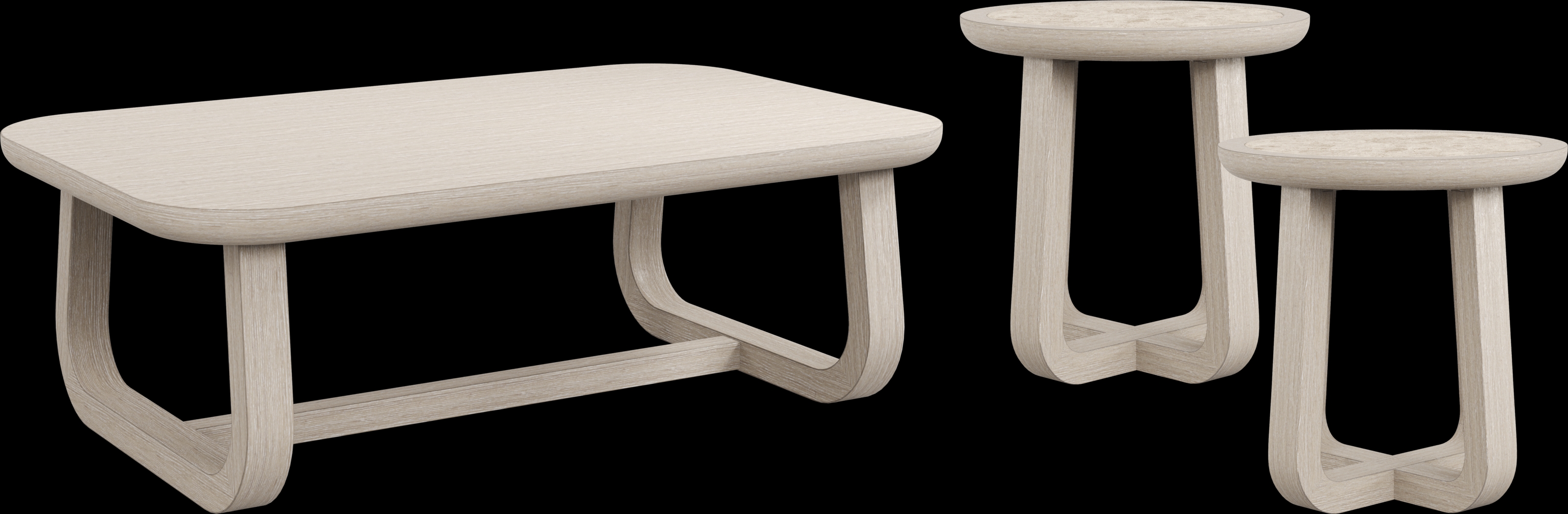 Canyon Light Gray 3 Pc Occasional Table Set - Thumbnail - Image 1