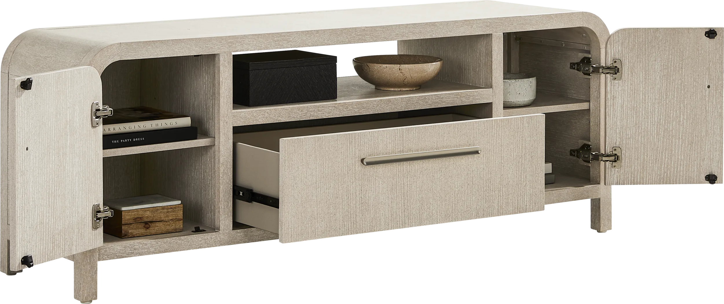Canyon Light Gray 68 in. Console - Thumbnail - Image 2