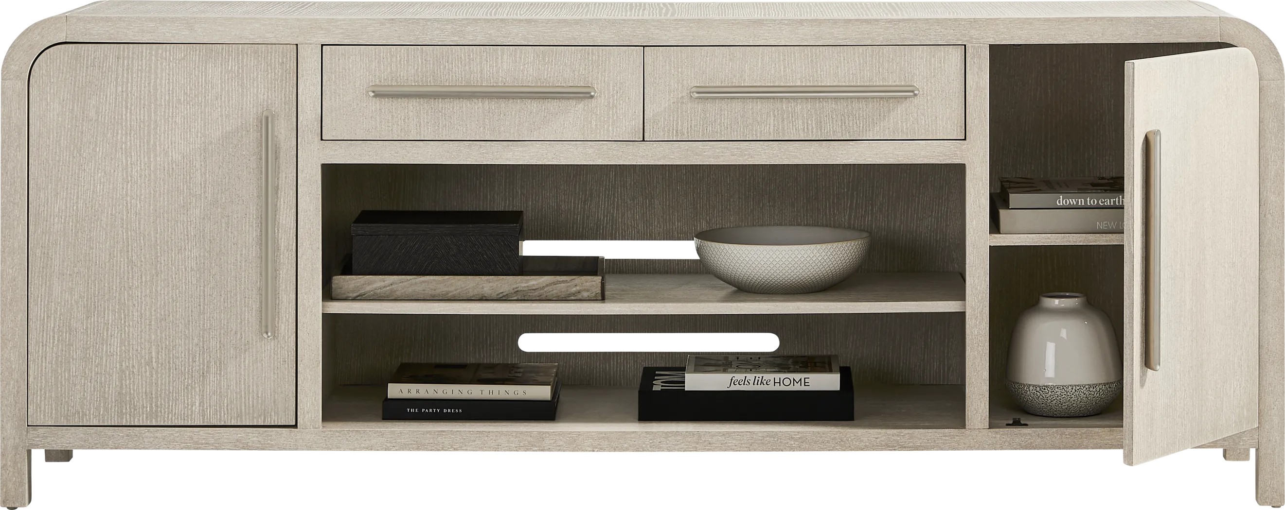 Canyon Light Gray 84 in. Console - Thumbnail - Image 2