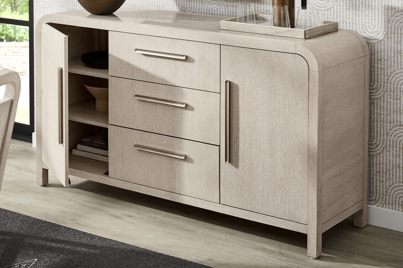 Canyon Light Gray Buffet - Thumbnail - Image 3