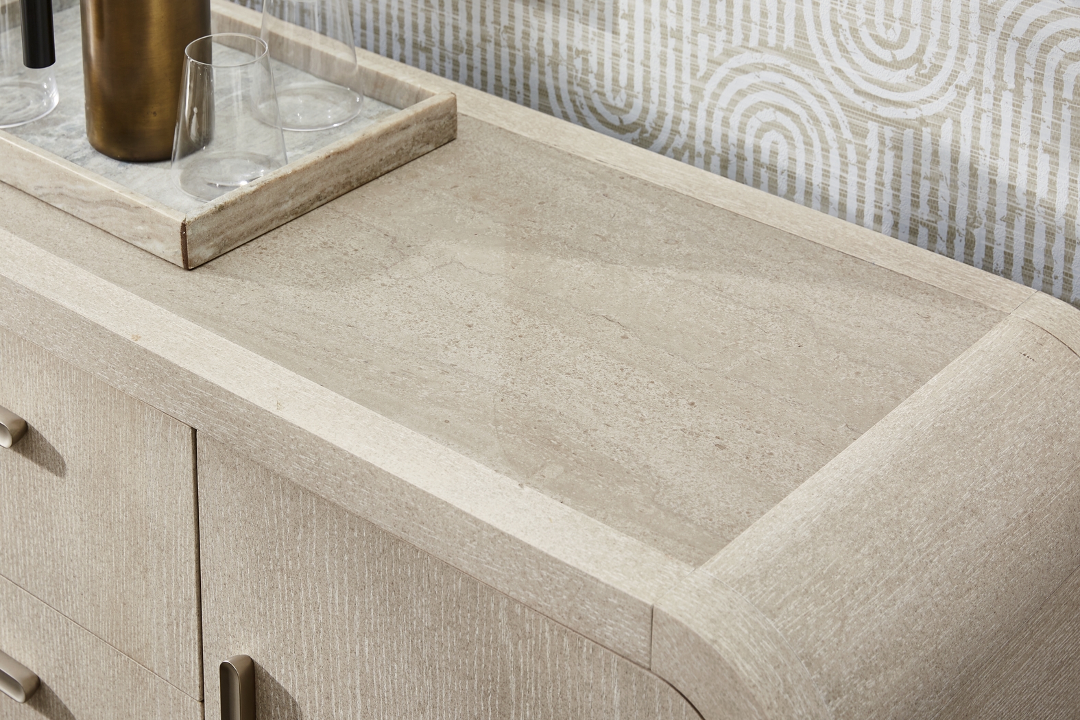 Canyon Light Gray 8 Pc Counter Height Dining Room with Panel Back Chairs - Thumbnail - Image 8