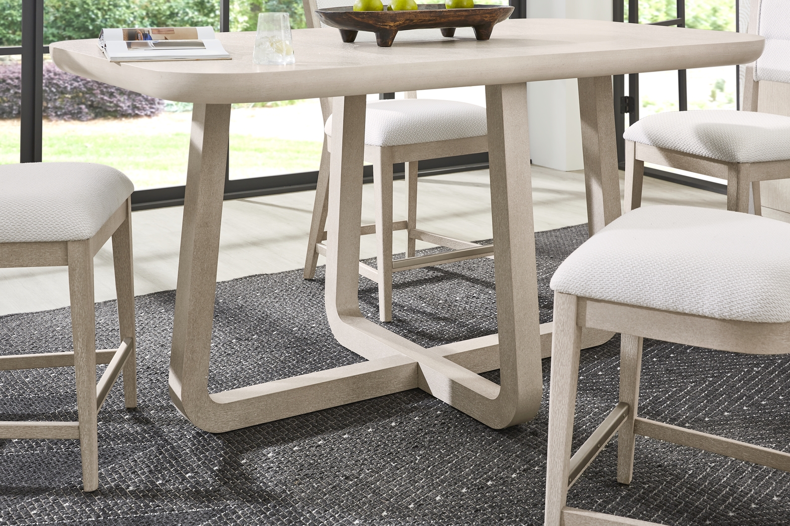 Canyon Light Gray Counter Height Dining Table - Thumbnail - Image 3