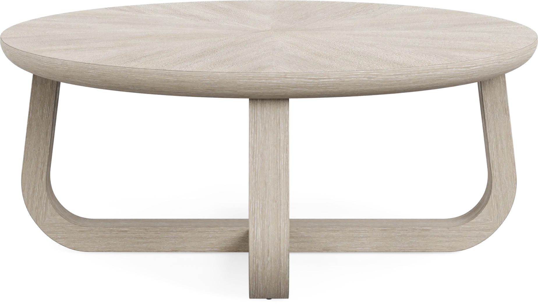 Canyon Light Gray Round Cocktail Table - Thumbnail - Image 2