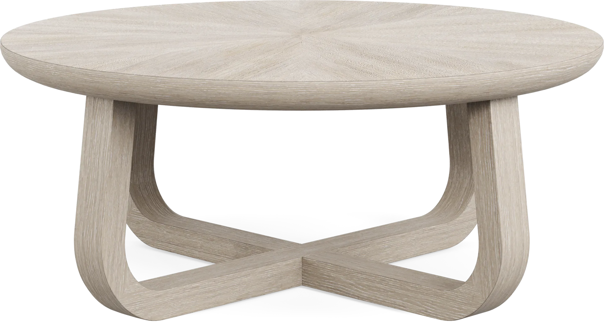 Canyon Light Gray Round Cocktail Table - Thumbnail - Image 1