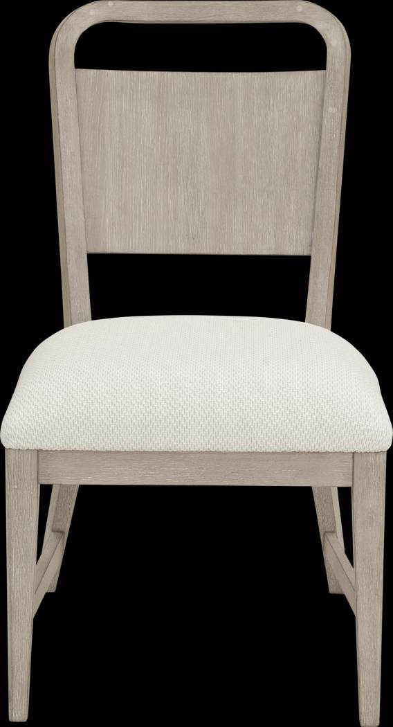 Canyon Light Gray 5 Pc Dining Room with Panel Back Chairs - Thumbnail - Image 4