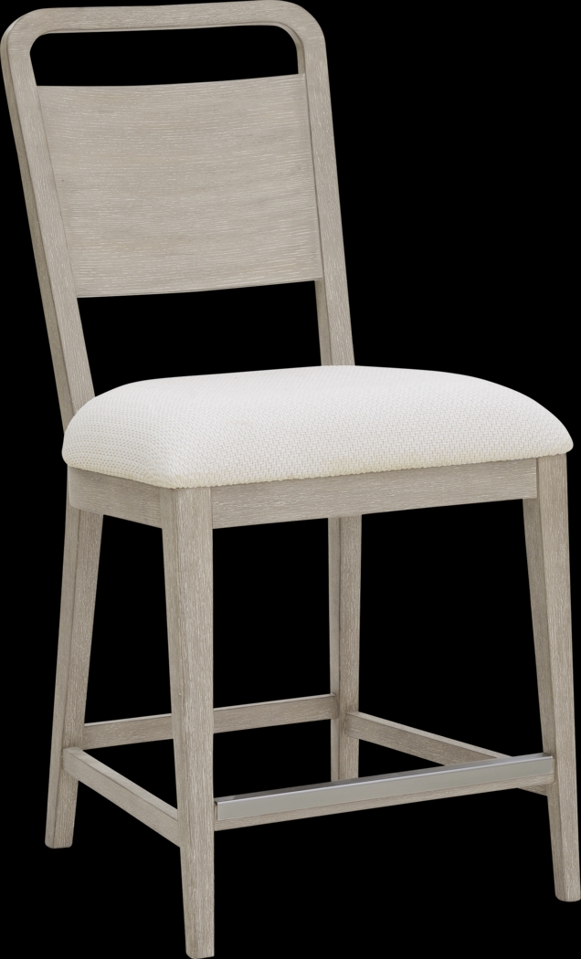 Canyon Light Gray 5 Pc Counter Height Dining Room with Panel Back Chairs - Thumbnail - Image 4