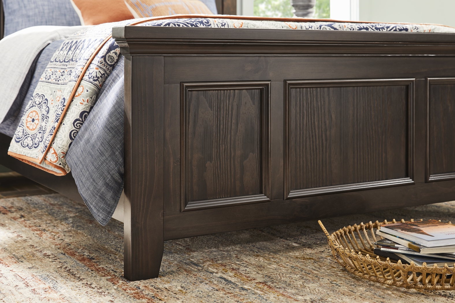 Canyon River Java 5 Pc Queen Panel Bedroom - Thumbnail - Image 4