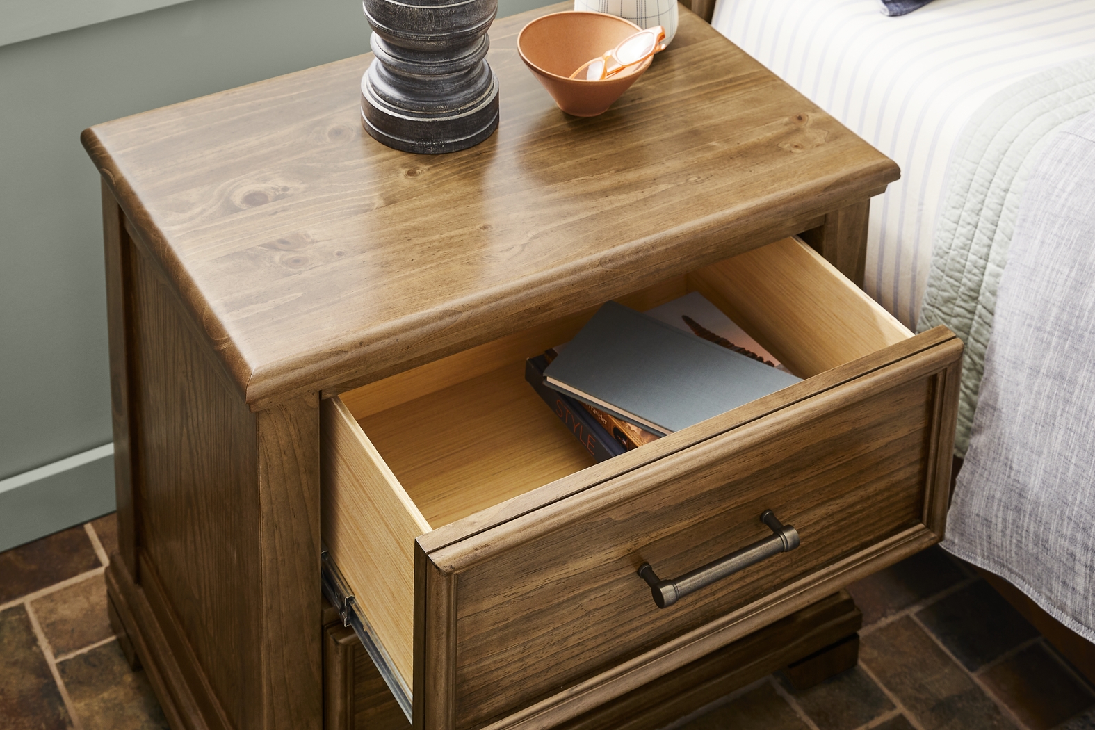 Canyon River Sandstone 7 Pc King Panel Bedroom - Thumbnail - Image 11