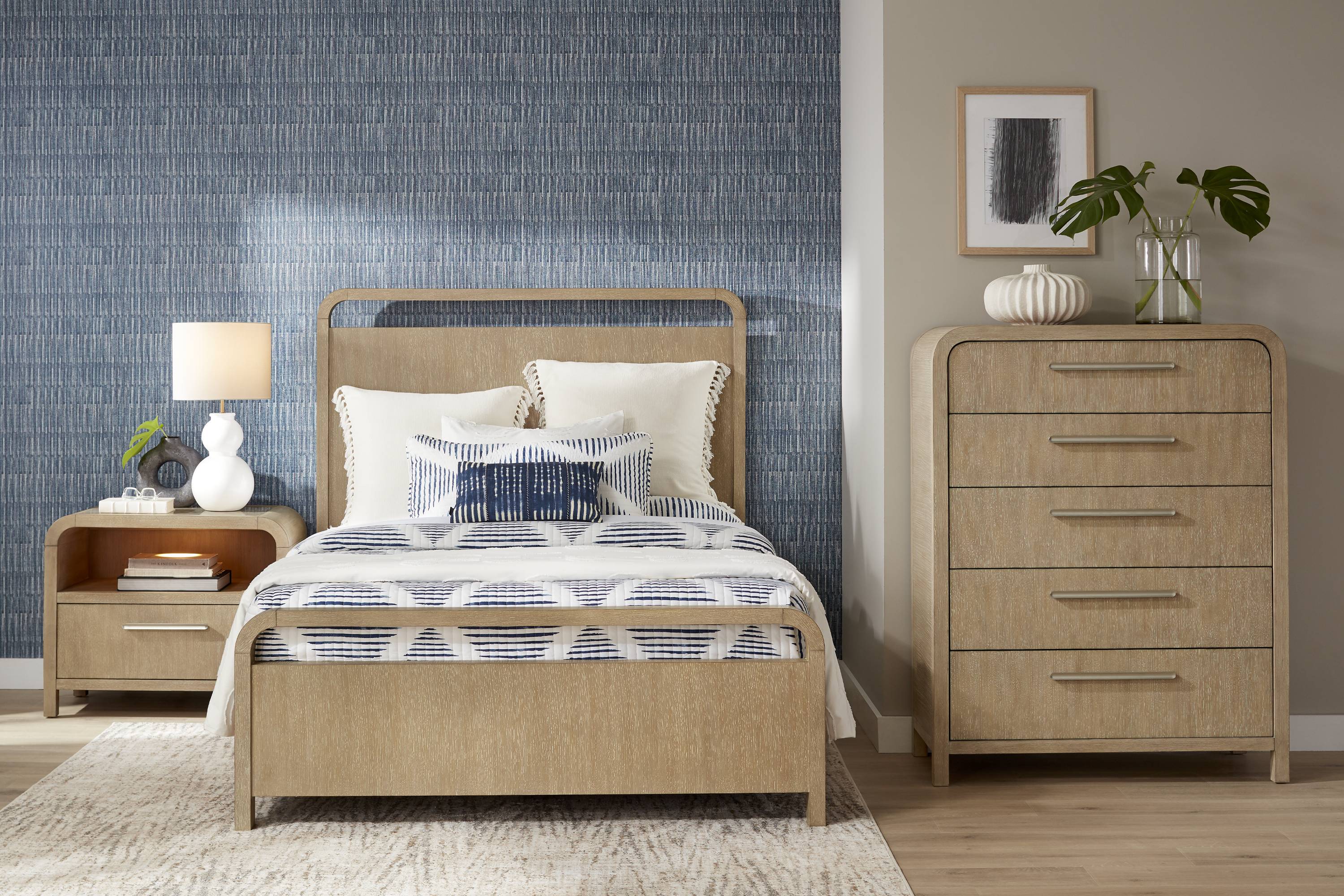 Canyon Sandstone 5 Pc King Panel Bedroom - Thumbnail - Image 1