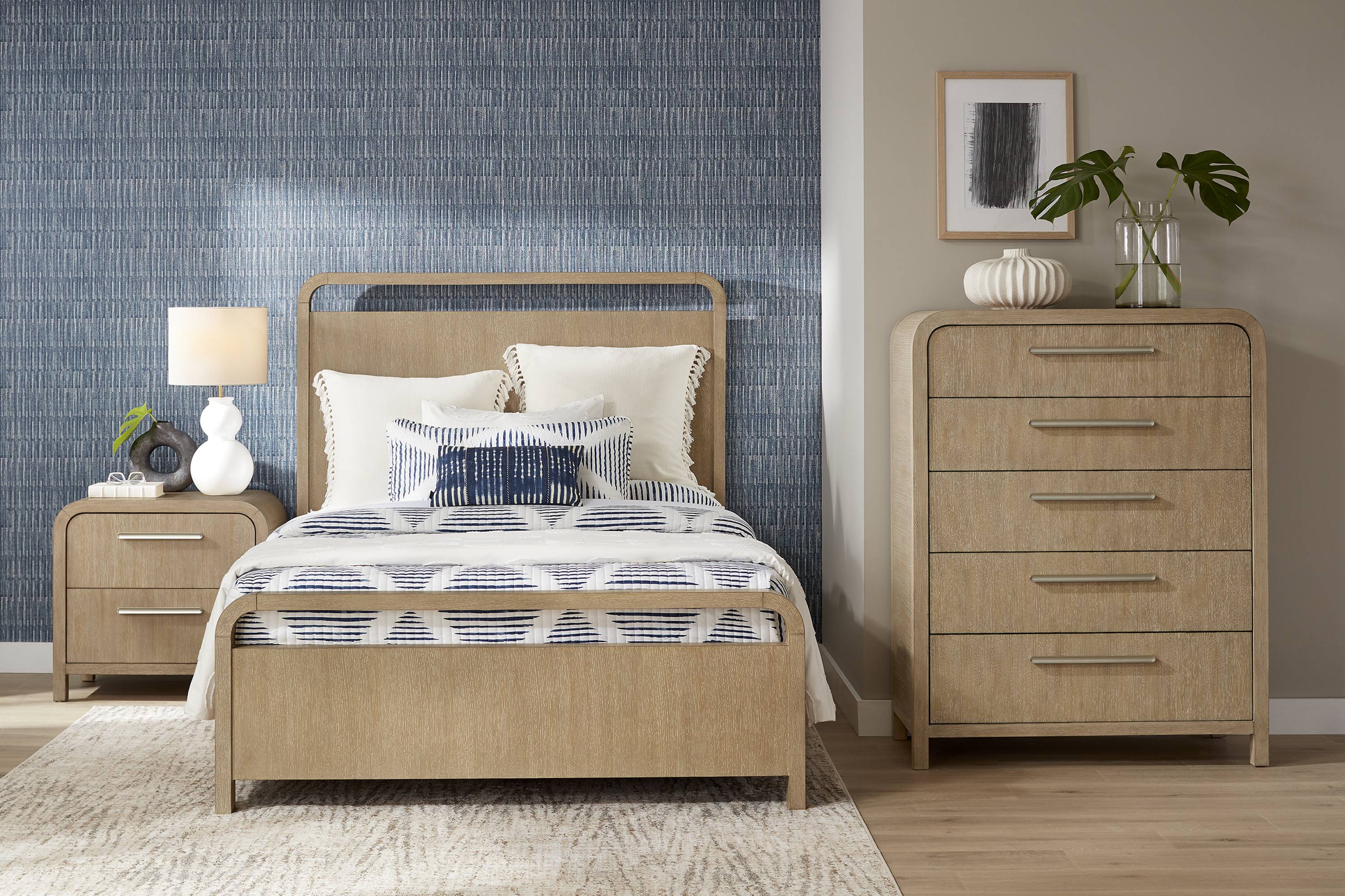 Canyon Sandstone 5 Pc Queen Panel Bedroom - Thumbnail - Image 1