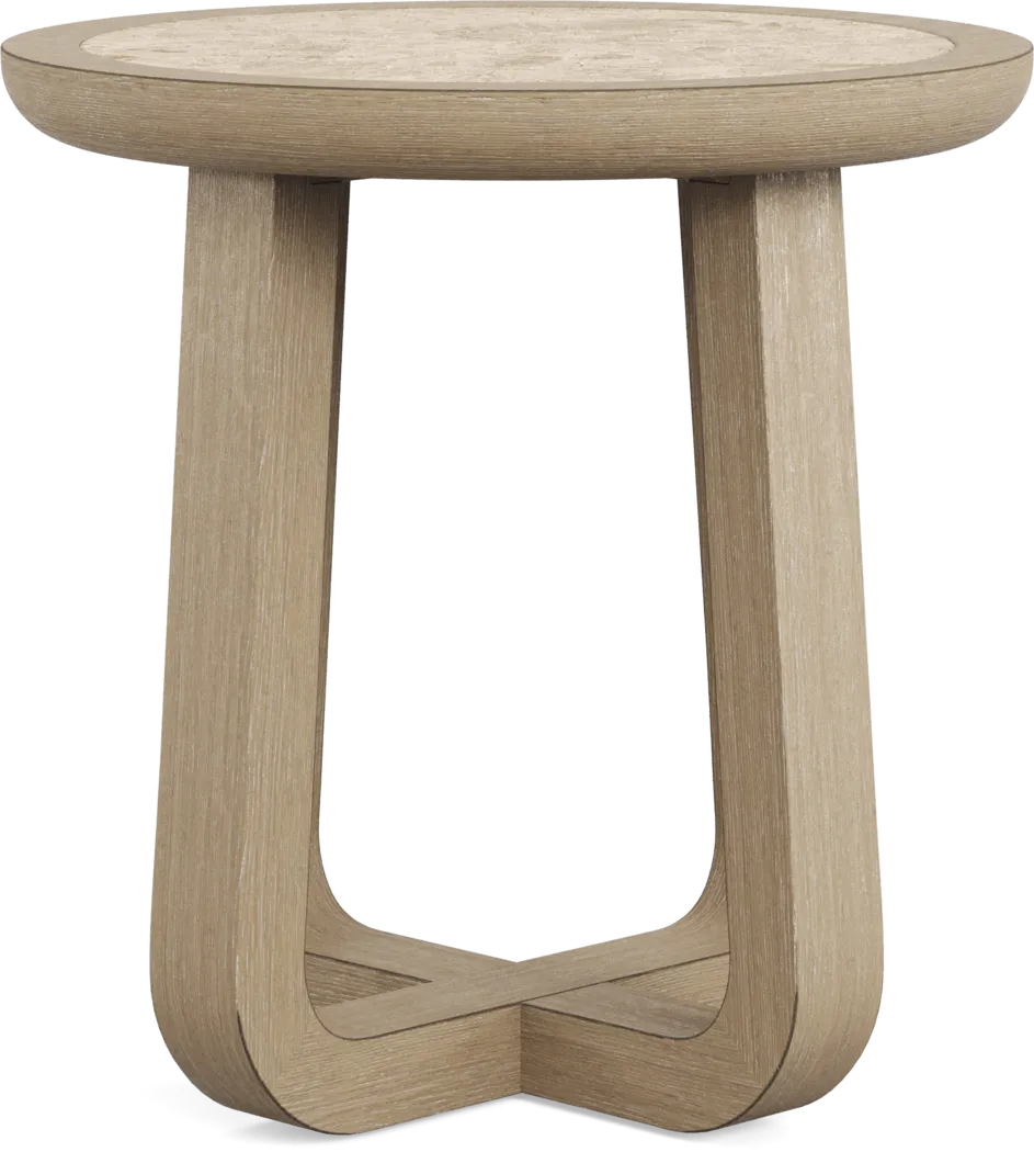 Canyon Sandstone 3 Pc Table Set with Stone Top End Tables - Thumbnail - Image 3