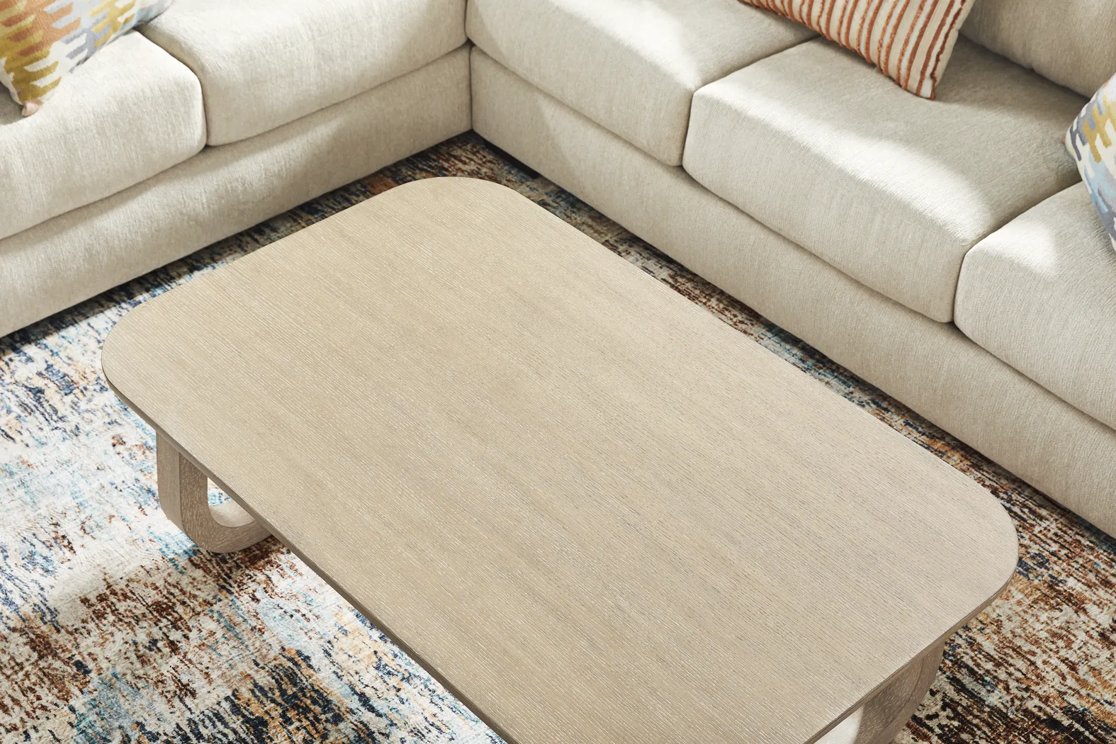 Canyon Sandstone Rectangular Cocktail Table - Thumbnail - Image 4