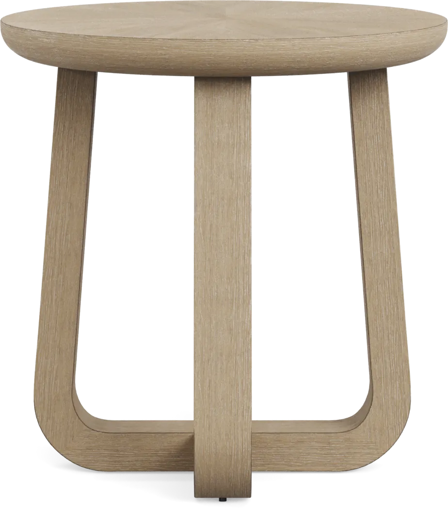 Canyon Sandstone Round End Table - Thumbnail - Image 2