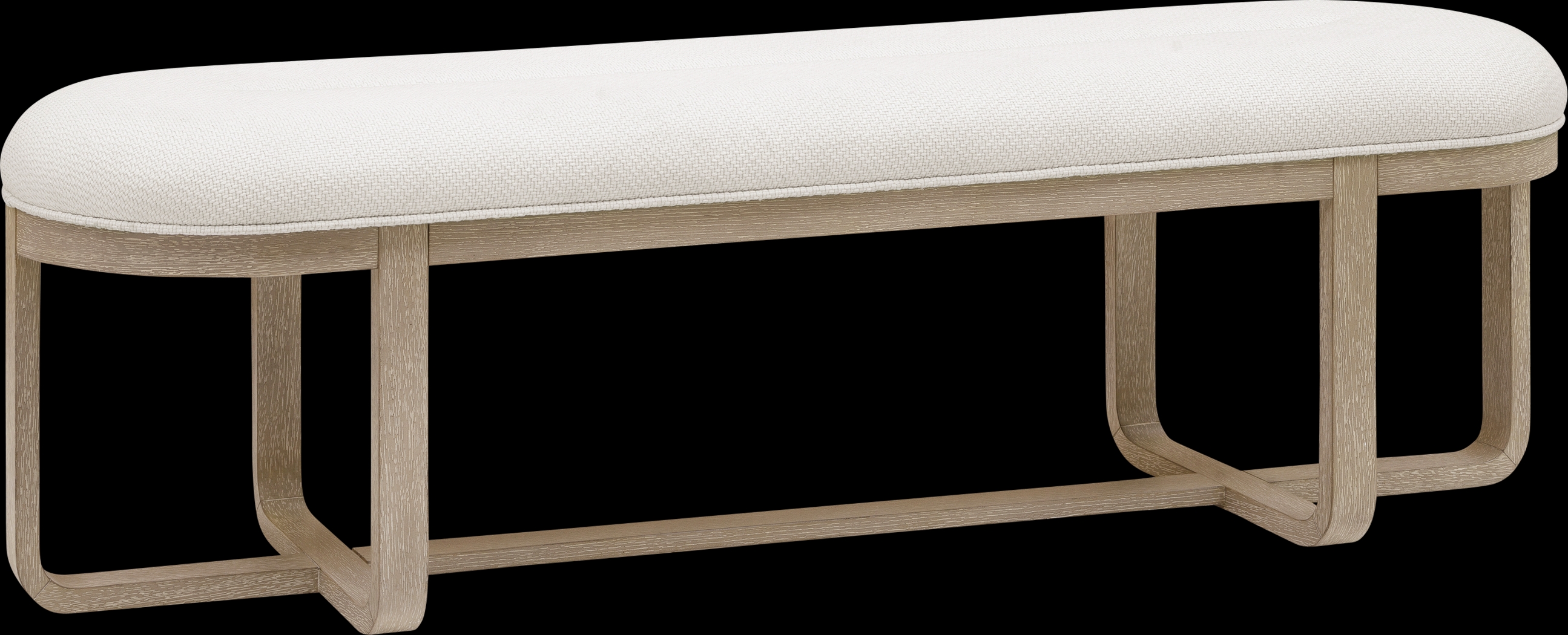 Canyon Sandstone Upholstered Dining Bench - Thumbnail - Image 1